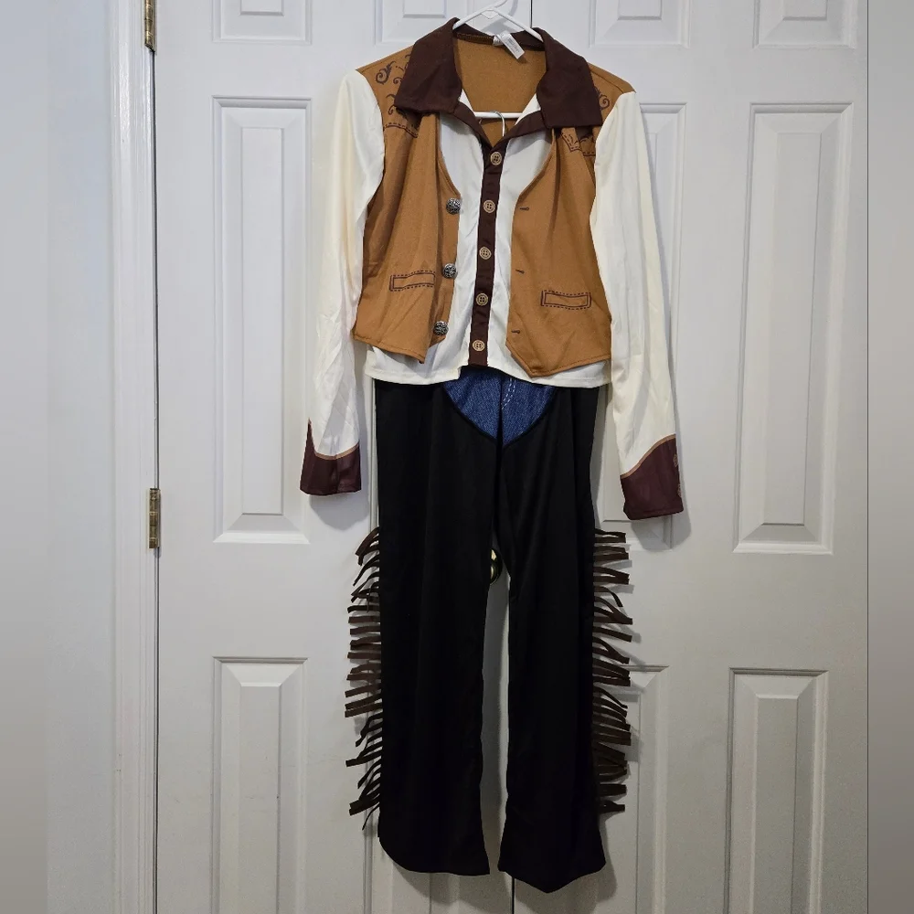 Cowboy Costume - Kids Size XL 14 - 16